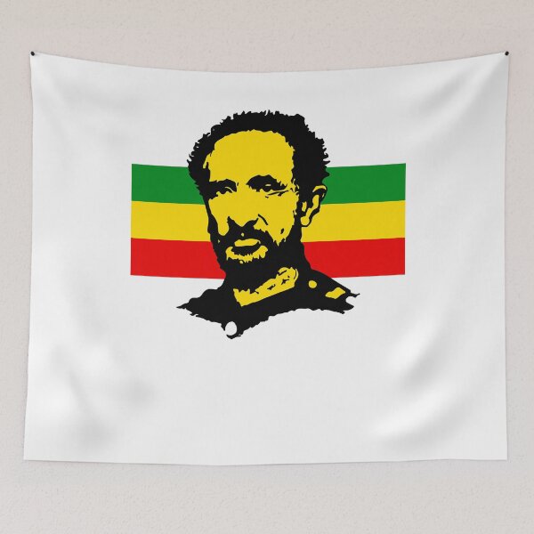 Item preview, Flag Of Ethiopia His Imperial Haile Selassie I King Of Kings Old designed and sold by DoorlyLoveHaile.