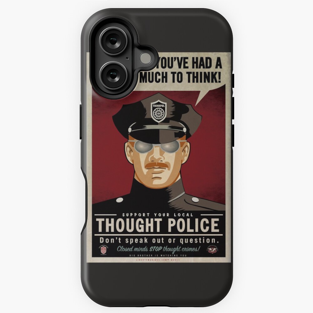 Aperçu de l'œuvre Coque antichoc Magsafe pour iPhone créée et vendue par LibertyManiacs.