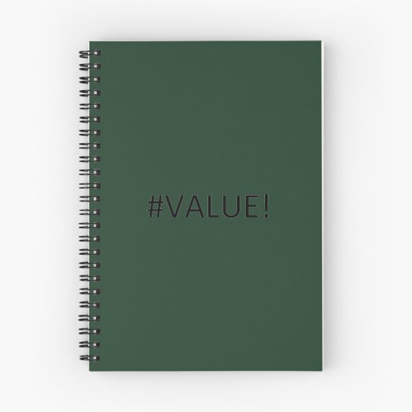Item preview, Spreadsheet Value Error Design   designed and sold by Lostboysvitas.