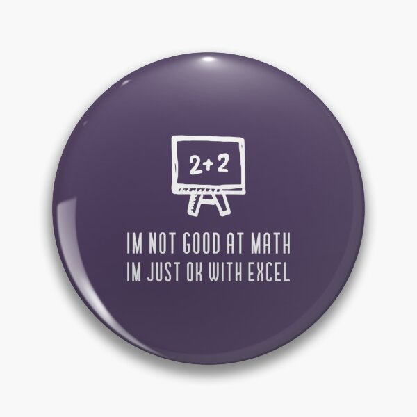 Item preview, Suck At Math But Good At Excel   designed and sold by Lostboysvitas.