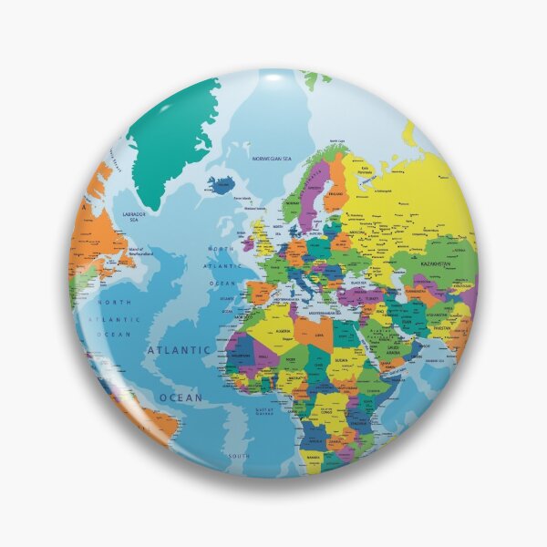 Item preview, World Map designed and sold by KrymSky.