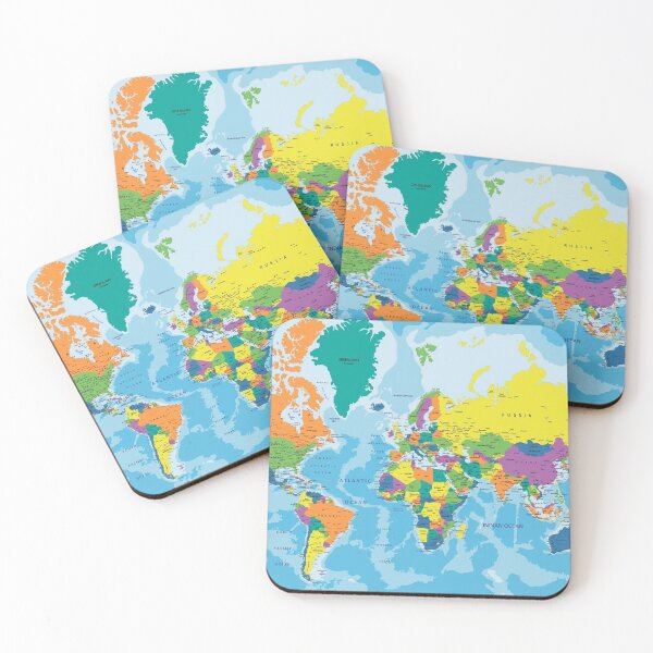 Item preview, World Map designed and sold by KrymSky.