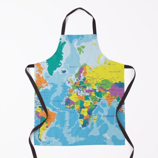 Item preview, World Map designed and sold by KrymSky.