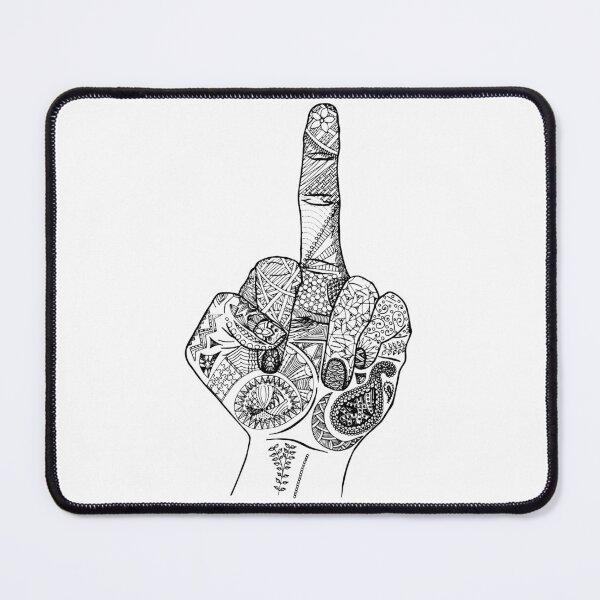 Item preview, Tangle middle finger designed and sold by experimentons.