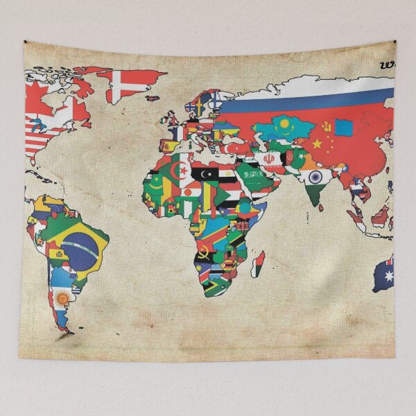 Item preview, Map with Countries designed and sold by KrymSky.