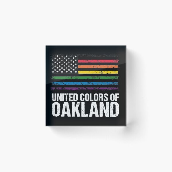 Item preview, Oakland LGBT USA Flag Pride From Oakland designed and sold by Urosek.