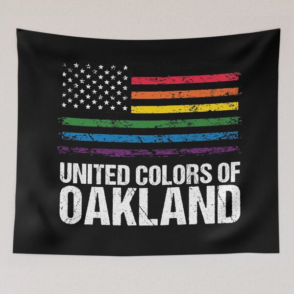 Item preview, Oakland LGBT USA Flag Pride From Oakland designed and sold by Urosek.