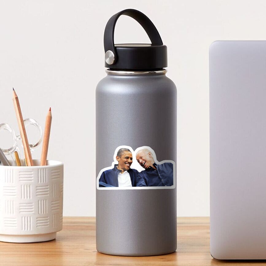 obama biden bff Sticker