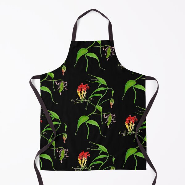 Item preview, Flame lily - Gloriosa superba - botanical illustration designed and sold by chimakingthings.