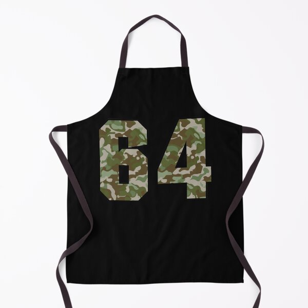 Item preview, Army Camo Number Sixty-four Veteran Lucky Number 64 designed and sold by Urosek.