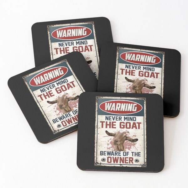 Item preview, Warning Never Mind The Goat Beware Of The Owner - Goat Lovers Gift Beware Of The Owner designed and sold by WoleArt.