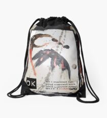 i can fly Drawstring Bag