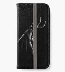 Vinilo o funda para iPhone Loki en blanco y negro