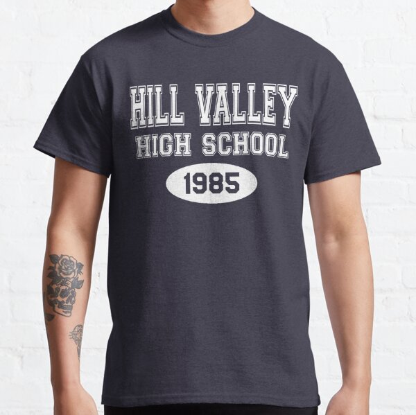 hill valley high school t shirt