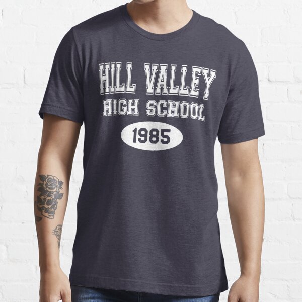 hill valley high school t shirt