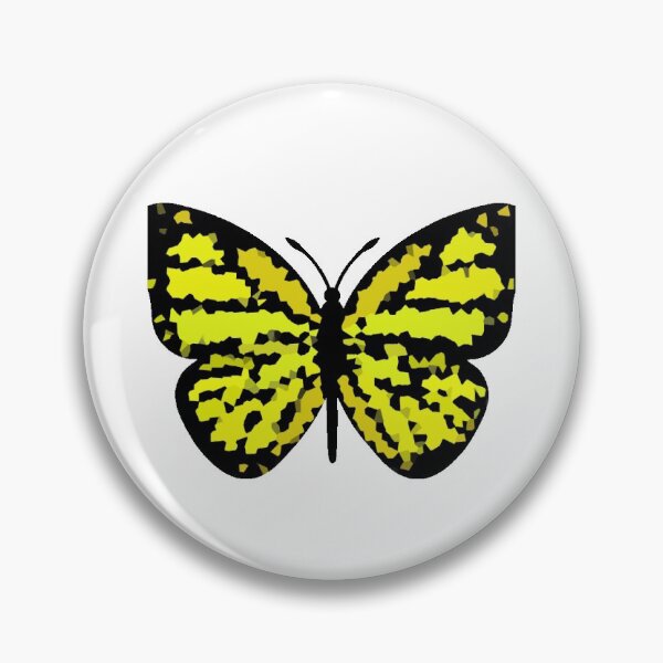 Item preview, Yellow Crystallized Butterfly designed and sold by Randomazer.