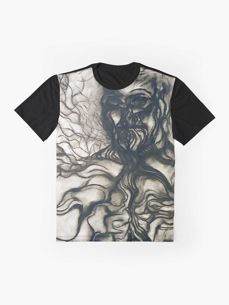 Alternate view of Breath. Graphic T-Shirt