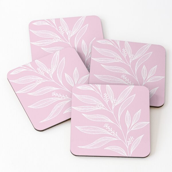 Item preview, "cute aesthetic pink minimal floral bohemian illustration" designed and sold by tudoo.