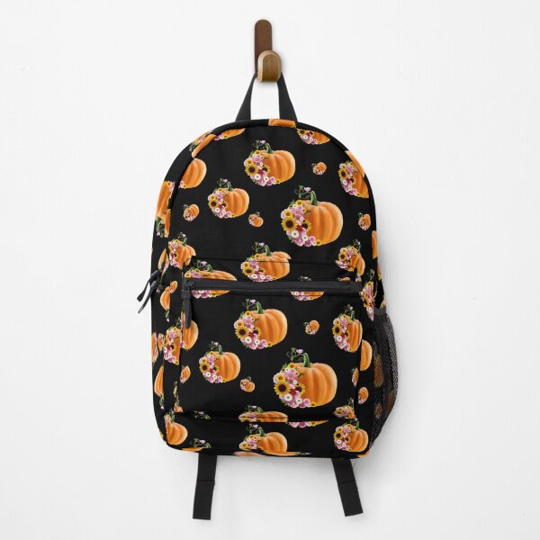 Item preview, Pumpkin and colorful flowers, pumpkins, halloween, fall, autumn, orange, Autumn is coming designed and sold by Collagedream.