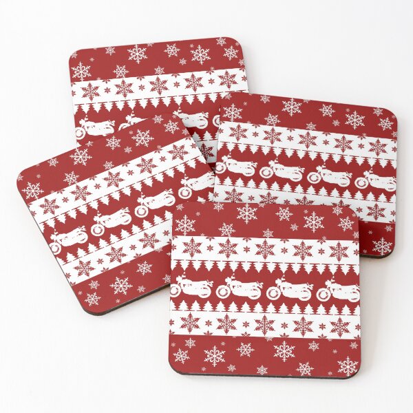 Item preview, Christmas Suzuki GT750 Snowflakes designed and sold by bettiena.