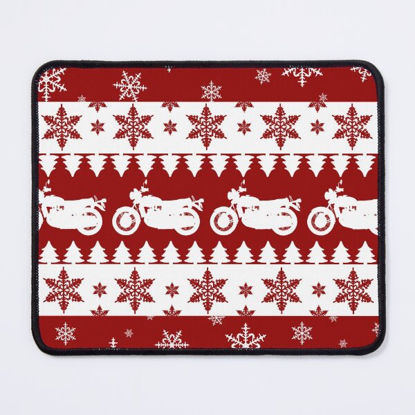 Item preview, Christmas Suzuki GT750 Snowflakes designed and sold by bettiena.