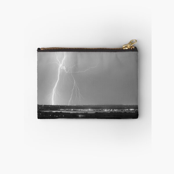 Item preview, Lightning Strike Boulder Reservoir and Coot Lake BW designed and sold by Bo Insogna.