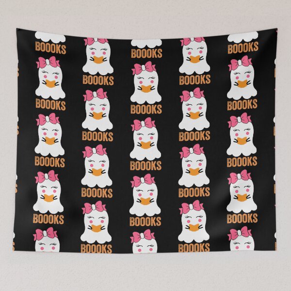 Item preview, Halloween BOOOKS - Ghost Reading Books Graphic Funny Halloween Bookworms Gift designed and sold by NiceSpot.