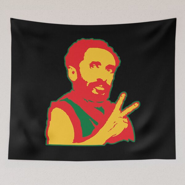 Item preview, Haile Selassie Rasta Peace Sign Symbol Love designed and sold by DoorlyLoveHaile.