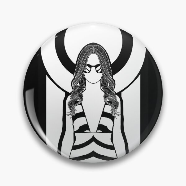 Item preview, Modern Black and White Line Art Girl, Cyber Punk Girl, Comic Book Design, Comic Girl, Modern Minimal Girl Art Poster,  designed and sold by Arsalanes.