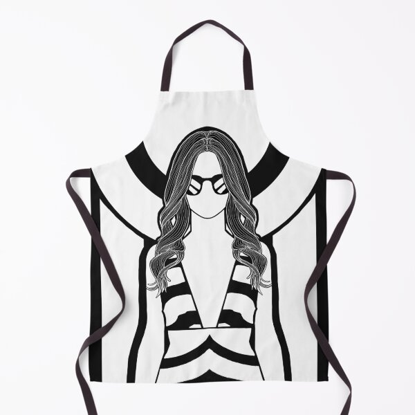 Item preview, Modern Black and White Line Art Girl, Cyber Punk Girl, Comic Book Design, Comic Girl, Modern Minimal Girl Art Poster,  designed and sold by Arsalanes.