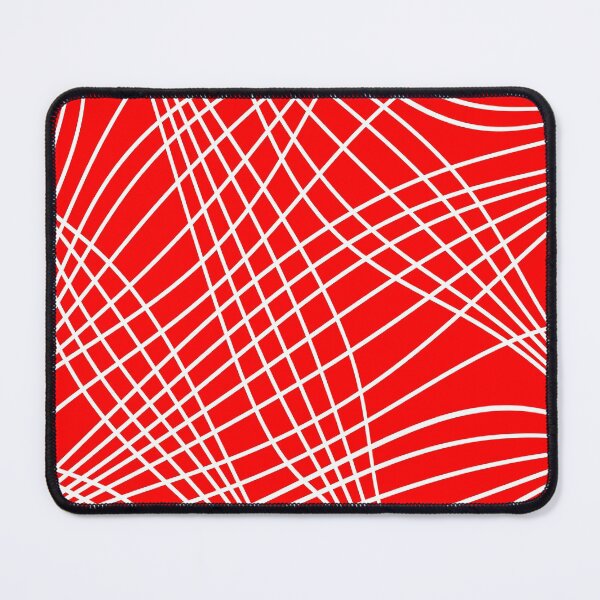 Item preview, Abstract pattern - red and white. designed and sold by K.S ART.