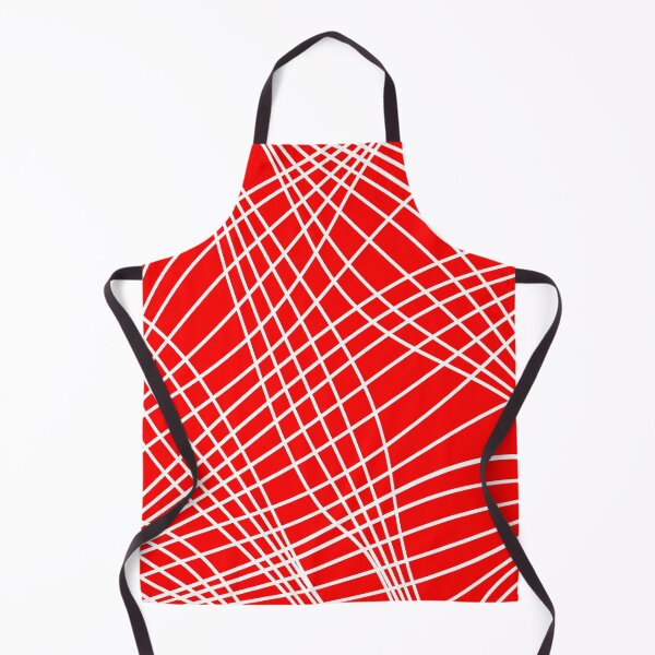 Item preview, Abstract pattern - red and white. designed and sold by K.S ART.