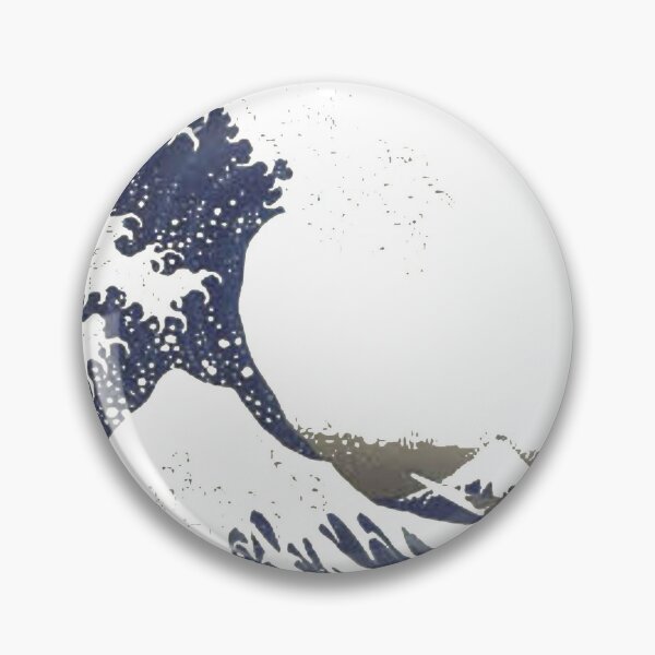 The Great #Wave off Kanagawa - Print by Hokusai - #GreatWave #Sea #Storm Pin
