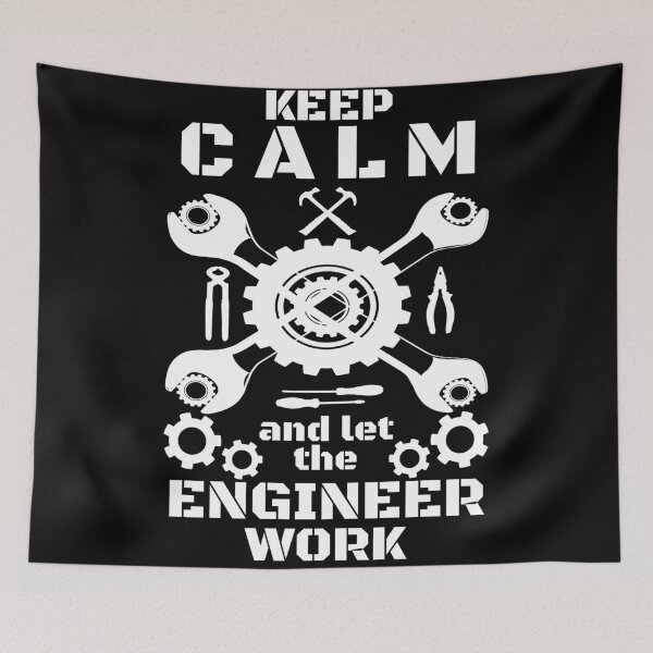 Item preview, Keep Calm And Let The Engineer Work. Don't Disturb Me With Your Questions.. Look At Me And Envy. Not The Title, But The Passion I Have For My Field! - Funny designed and sold by Programmer's  Life and Humor.