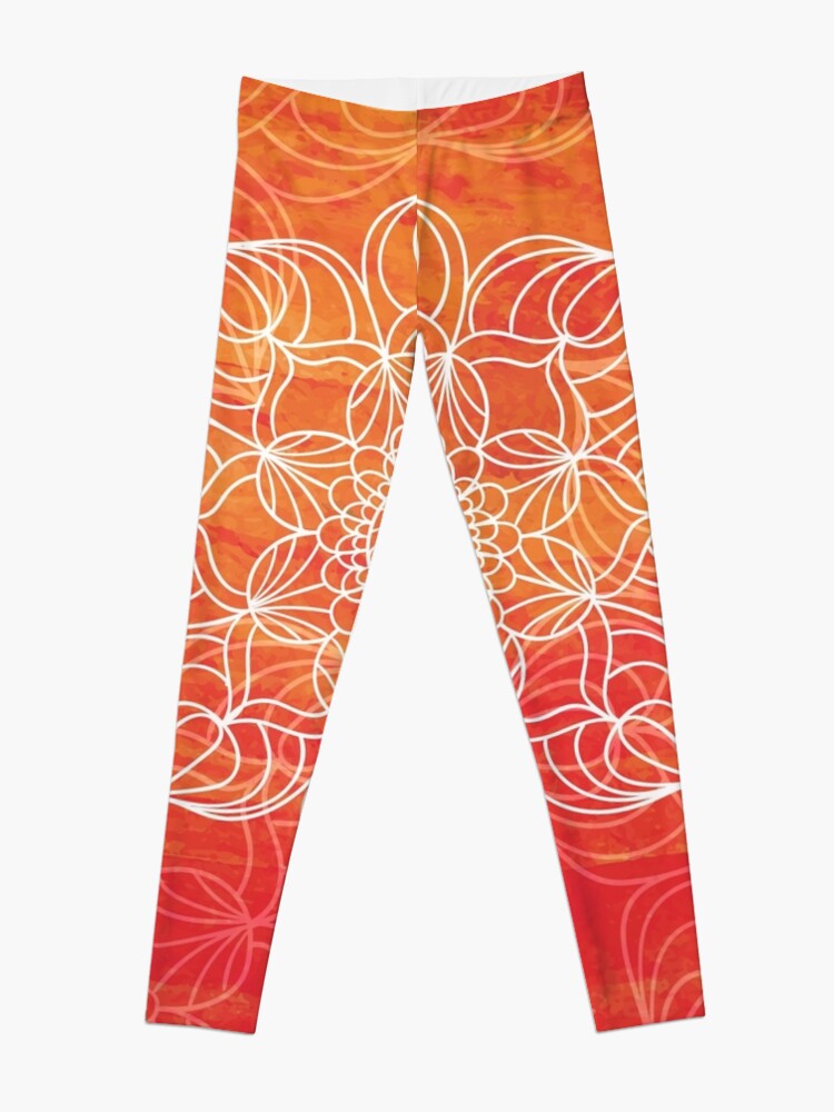 Vista alternativa de Leggings Orange mandala