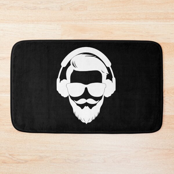 Item preview, Beard Man  Put on the Headphone white edition  designed and sold by Chamika69.