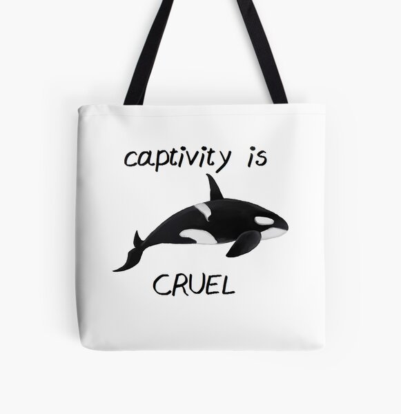 Item preview, Captivity is cruel designed and sold by Lilmissvegan.