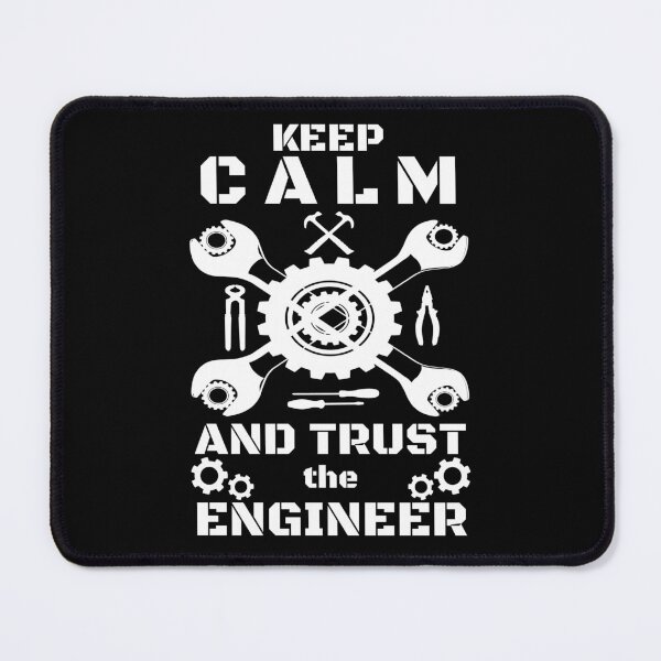 Item preview, Keep Calm And Trust The Engineer. Look At Me And Envy. Not The Title, But The Passion I Have For My Field - Funny designed and sold by Programmer's Life and Humor.