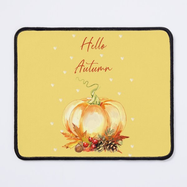 Item preview, Hello autumn pumpkin designed and sold by Leatextileart.