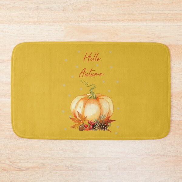 Item preview, Hello autumn pumpkin  designed and sold by Leatextileart.