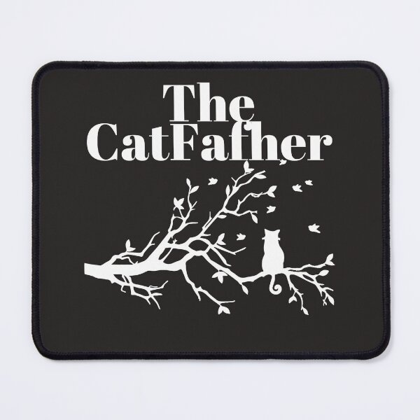 Item preview, The catfather : cat dad : funny cat : cat owner designed and sold by omeca.
