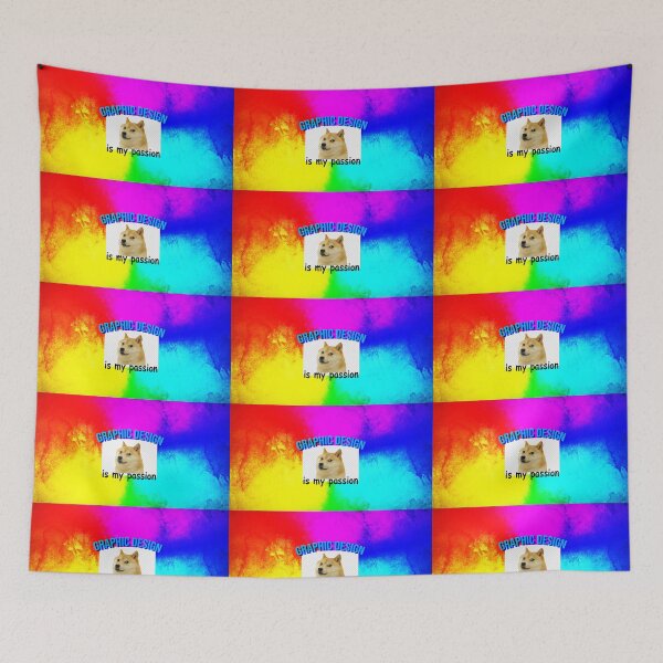 Item preview, Graphic Design Is My Passion Meme designed and sold by KatyaDesigns.