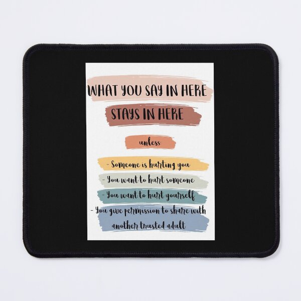 Item preview, Minitowz Counseling Office Confidentiality Poster, Counselor Office Decor, Therapist Office, Social Worker Sign, Counselor Gift, What You Say in Here designed and sold by hippololocc.