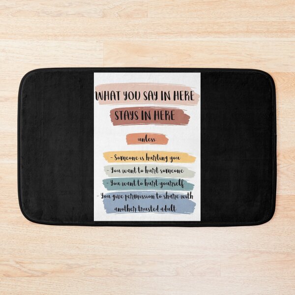 Item preview, Minitowz Counseling Office Confidentiality Poster, Counselor Office Decor, Therapist Office, Social Worker Sign, Counselor Gift, What You Say in Here designed and sold by hippololocc.
