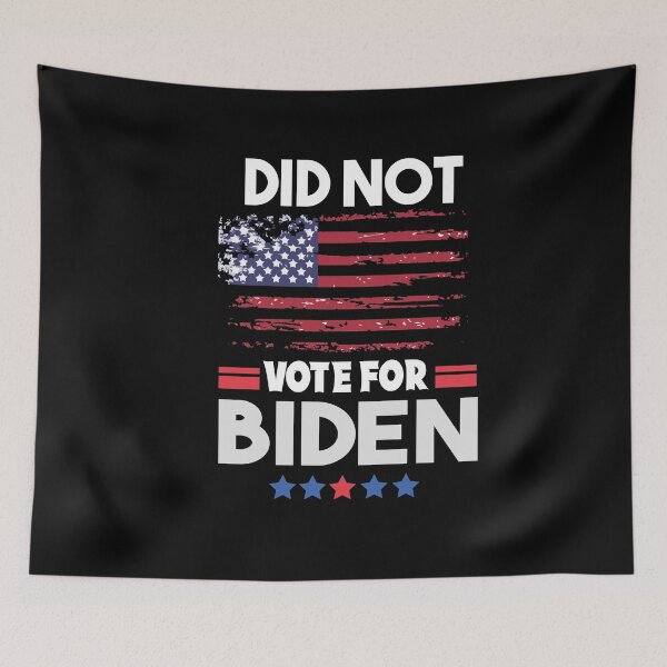 Item preview, Did Not Vote For Biden Funny Political Anti-Biden Voter Usa designed and sold by Heddar Badreddine.