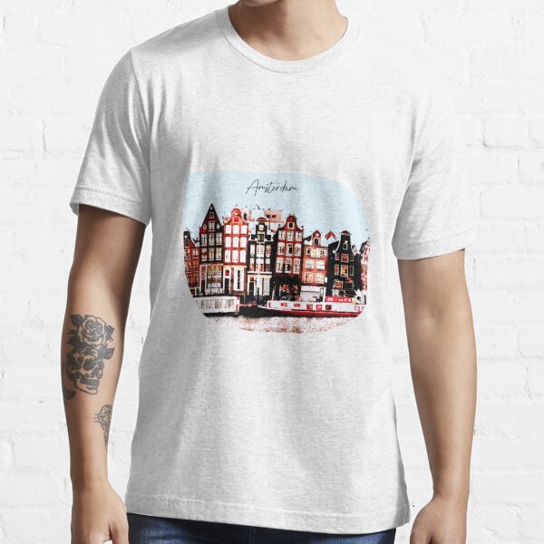 "Amsterdam artwork" Tshirt for Sale by printandfun Redbubble