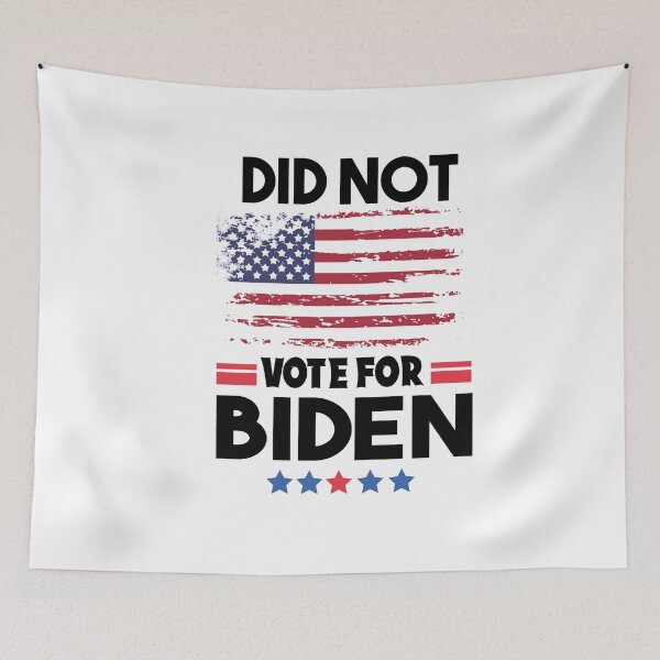Item preview, Did Not Vote For Biden Funny Political Anti-Biden Voter Usa designed and sold by Heddar Badreddine.