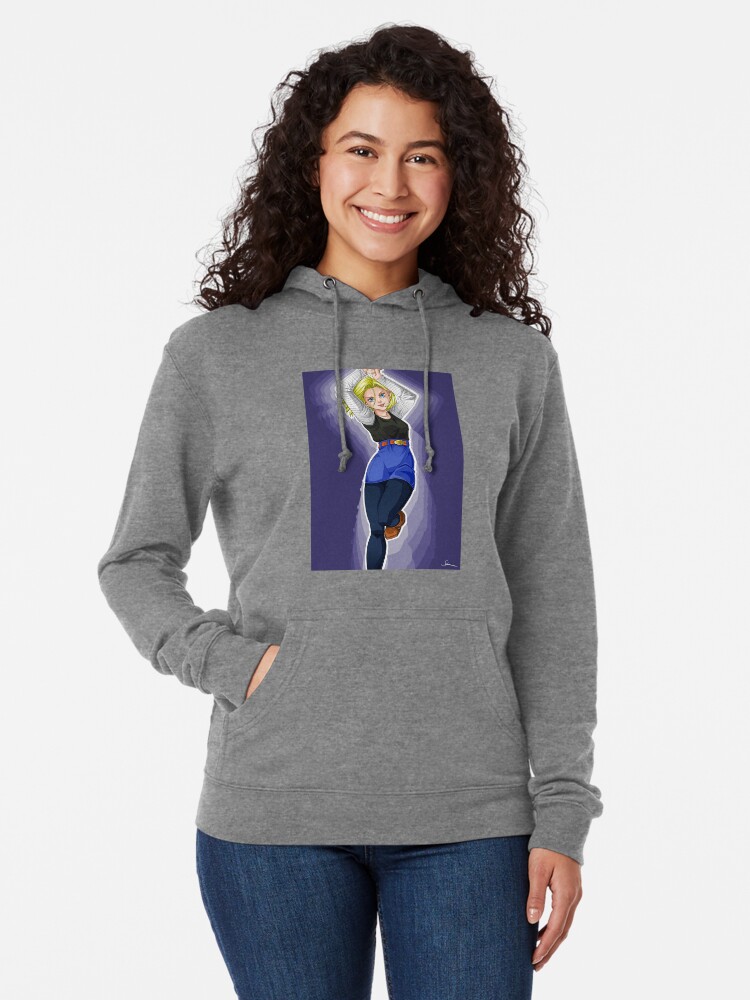 android 18 hoodie