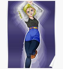 Android 18 Poster
