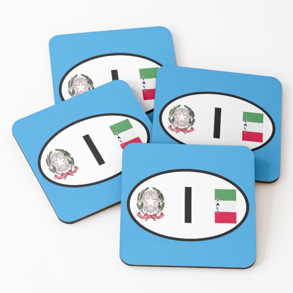 Item preview, Italy country code vehicle registration  designed and sold by Travellerz.